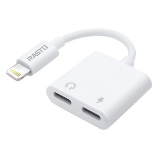 RASTO RX23 Lightning 轉雙 Lightning 轉接線, R-IPB027, 1條