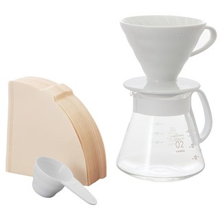HARIO V60 02濾杯咖啡壺組, 600ml, 1組, 濾杯咖啡壺組