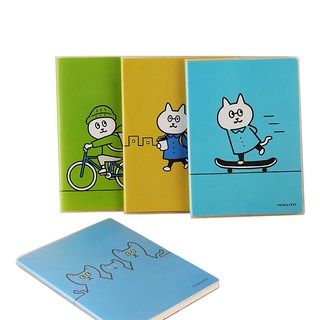 KOKUYO 國譽 插畫家系列 封套筆記本 KITAHARA Set 4, A5 B5, 防水耐髒, 1本