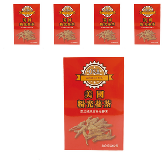 瀚軒 上選美國粉光蔘茶, 3g, 50包, 5盒