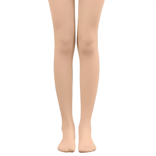WARMPLUS+ 均勻柔潤透膚 鈕釦款 薄絨超彈力連腳褲襪，適用溫度10-20°C, F(適用身高153~175cm 臀圍75~100cm), 自然膚色