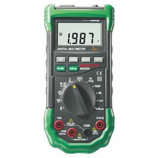 MASTECH 邁世 MS8229 5合1環境測量功能數字萬用表，帶液晶顯示螢幕, 顯示4000計數, 1台