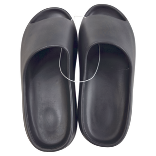 二代厚底柔軟輕量椰子拖鞋 黑色, 44~45