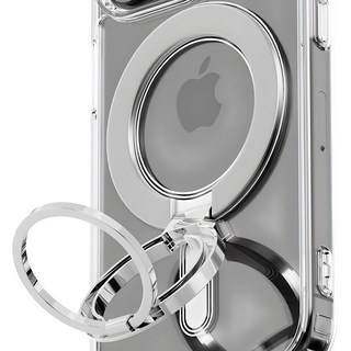 Nuart Magsafe 磁吸指環手機支架, 銀色, 1個