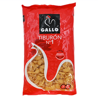 GALLO 田螺造型麵 Tiburon 1, 西班牙原裝進口杜蘭小麥麵, 250g, 1包
