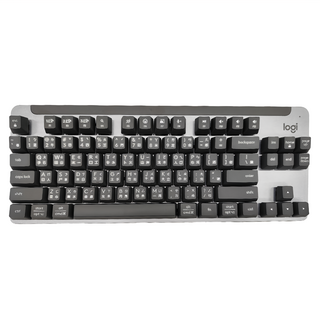 logitech 羅技 SIGNATURE 無線機械式TKL 鍵盤, K855, 黑色, 紅軸