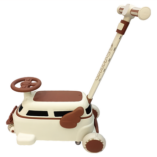 CHING-CHING 親親 天使3合1學步滑板手推車 RT-821, 咖啡色, 1個