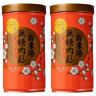 新東陽 黑豬無糖肉鬆 低GI輕食無負擔, 255g, 2罐