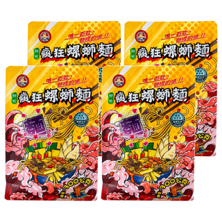 一碗好麵 瘋狂螺獅麵, 300g, 4袋