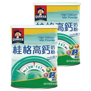 QUAKER 桂格 高鈣奶粉Inulin配方, 1.5kg, 2罐