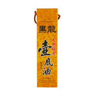 黑龍 壺底油 100%黑豆釀造, 600ml, 1盒