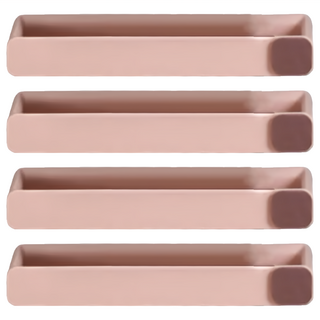 美得像專櫃 復古系列 壁掛式鞋架, 櫻花粉, 4個