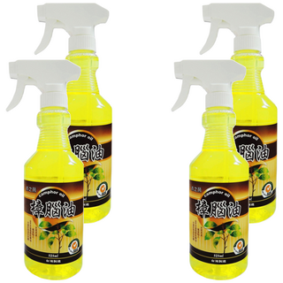 優品 木之薈樟腦油, 525ml 台灣製造, 天然草本, 忌避驅蟲防蚊, 4瓶