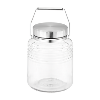 ADERIA 時尚玻璃梅酒瓶 附勺, 3L, 1個