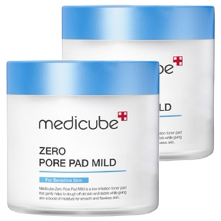 medicube 潔柔毛孔爽膚棉 溫和版 70片 敏感肌適用, 2罐