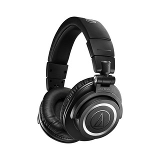 audio-technica 鐵三角 無線耳罩式耳機 原廠保固, ATH-M50xBT2, Black