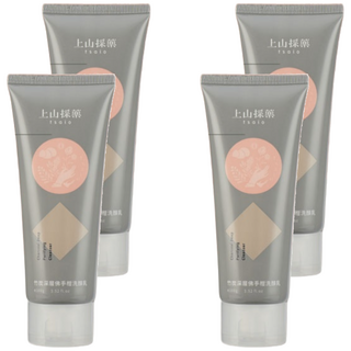 tsaio 上山採藥 竹炭深層佛手柑洗顏乳 淨化毛孔 舒緩肌膚 適合油性肌膚, 100g, 4件