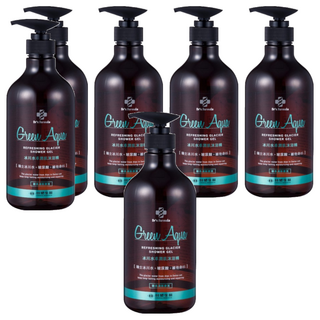 台塑生醫 Dr's Formula 冰川水丰潤肌沐浴精 碧泉清新, 800g, 6瓶