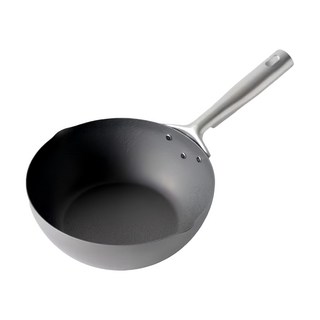 Arnest eN 輕量化鐵炒鍋 平底鍋 日本產, 24cm, 1個