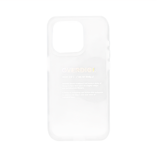 OVERDIGI OC Lite 彩鑽防摔殼- iPhone 15 Pro 手機殼, 雲霧透