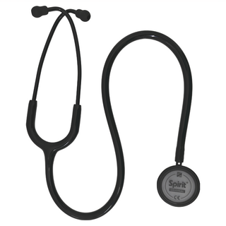 Spirit 精國 主治醫師雙面聽診器 CK-S601PF/S 2號黑色, 1個