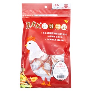 雞老大 犬用零食 照燒黃金腿肉絲 100g, 1包