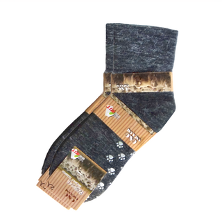 保暖毛襪 Set 8 台灣製, 22~26cm, 寬口素面