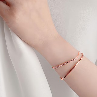 Miniart 女性雙鍊手鍊