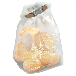 PEDRINI Fresh 可扣式密封食物/麵包袋, 1個, 1入, 均碼