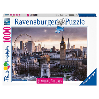 Ravensburger 維寶 拼圖 倫敦 Set 1000片 美麗的天際線, 1盒