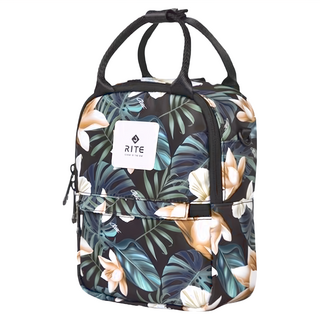 RITE V3 花卉系列 兩用小後背 奶油花 時尚休閒, 16 x 10 x 22cm