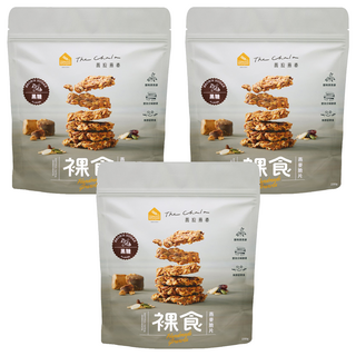 The Chala 蕎拉燕麥 裸食燕麥脆片 黑糖, 230g, 3包