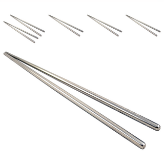 BEER BEAR 皮久熊 不鏽鋼白鐵筷 標準版 23cm, MY-0873, 6雙, 1組