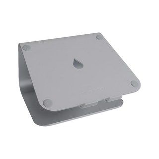 Rain Design MacBook鋁質筆電散熱架 提高視角 減少肩頸疲勞, 太空灰, 1個