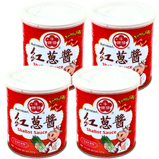 牛頭牌 紅蔥醬 不添加防腐劑、人工色素, 737g, 4罐