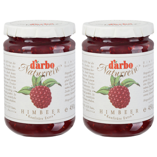 d'arbo 徳寶 奧地利天然果肉果醬 覆盆莓, 450g, 2罐