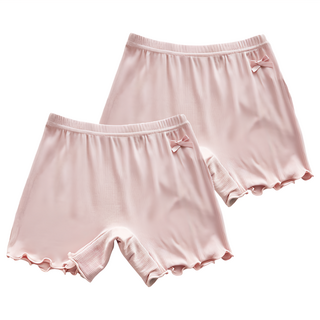 女童款 莫代爾蝴蝶結防走光安全褲