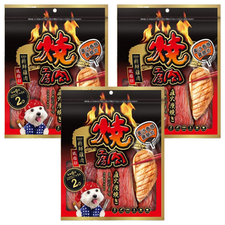 燒肉工房 狗零食, #1蜜汁香醇雞腿片 Soft Chicken Jerk, 170g, 3袋