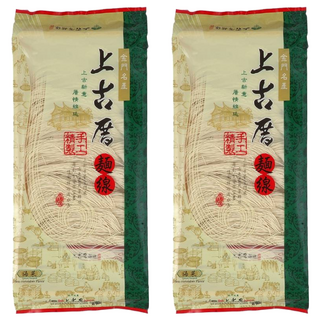聖祖食品 上古厝海菜麵線, 完全手工製作, 風味道地, 400g, 2包