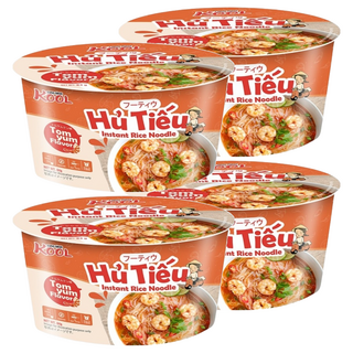 CUNG DINH KOOL 泰式酸辣河粉，84g，Q彈滑順, 4入