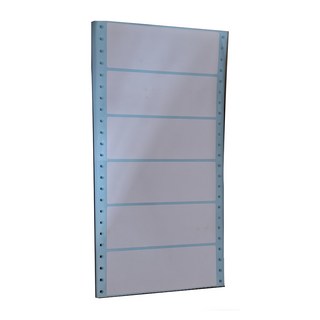 華麗牌 電腦列印標籤 WL-5114 單排, 6000張, 1盒