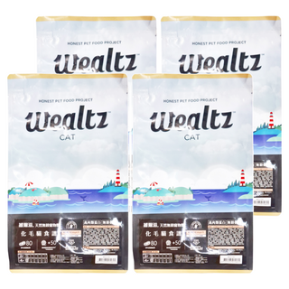 Wealtz 維爾滋 天然無穀寵物糧 化毛貓食譜 獨立小包裝 高肉類蛋白質 無穀低GI, 雞肉, 300g, 4袋