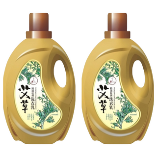 如意檀香 洗衣精 艾草, 2L, 2瓶