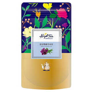 High Tea 伂橙 舒活紫蘇草本茶, PLA立體環保茶包, 1.5g, 12包, 1袋