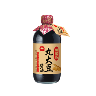 萬家香 丸大豆醬油, 100%純釀造, 使用非基因改造全粒黃豆, 無添加防腐劑, 無添加人工味精、無焦糖色素, 無農藥殘留、無有害重金屬, 450ml, 1瓶