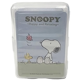 收納王妃 SNOOPY 小日子 撲克牌, 粉紫, 6個