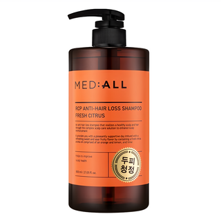 MEDALL RCP Anti Hair Loss 頭皮護理洗髮露 新鮮柑橘 800ml 溫和清潔頭皮 維持健康平衡, 1瓶