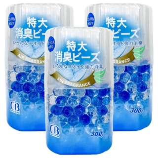CB 特大型消臭珠, 晨露清香, 300g, 3罐
