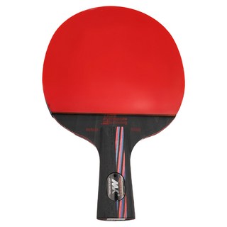 MK 短乒乓球拍 納米碳王9.8 實木雙面反膠, 納米碳王9.8 短, 24.8 x 15 x 5cm, 1個