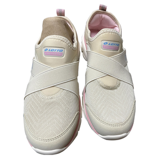 LOTTO 樂得 樂活健走鞋, 燕麥色, 23cm